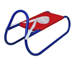 Sanki metalowe RULYT 62 cm czerwono-niebieskie / nośność: 30 kg