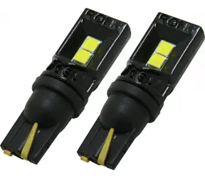 Żarówka LED Compass T10 4LED 3030 biała / 12V / 3W / 300lm / 6000K / CAN-BUS / 2szt.