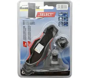 Compass SELECT / Uchwyt samochodowy na telefon / przyssawka / przegub obrotowy / czarno-czerwony