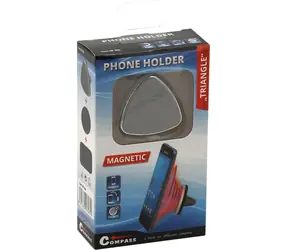 Uchwyt na telefon z Compass TRÓJKĄT / Uchwyt samochodowy / Magnetyczny / do kratki wentylacyjnej