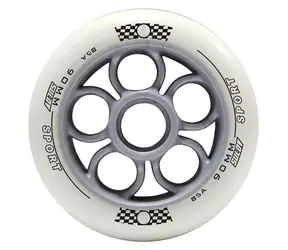 RULYT Kółko do rolek kość słoniowa / Koło zapasowe / PU85A / 90x24 mm / 1 szt.