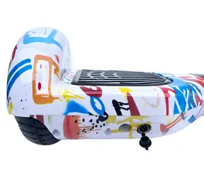 Hulajnoga elektryczna Eljet Lite Crazy White / 2x 250 W / Prędkość: 10 km/h / Zasięg: 5-8 km / Nośność: 100 kg