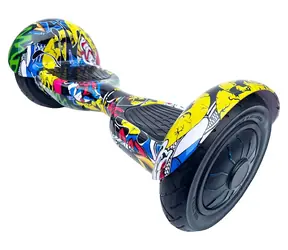 Eljet Roadster Hoverboard Graffiti Yellow / Hoverboard / 2x 350W / 12 km/h / zasięg 10 km / ładowność 120 kg