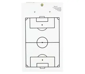 Rulyt Taktyczna tablica do piłki nożnej z klipsem / Tablica taktyczna / 40 x 24 cm
