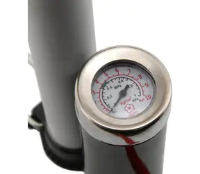 Pompka pneumatyczna Compass 510x35mm ALU / Pompka pneumatyczna / z manometrem / aluminium, plastik / długość węża 55 cm