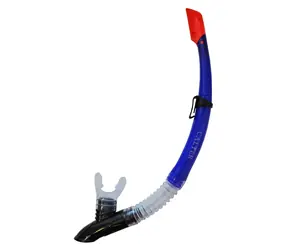 CALTER ADULT 63PVC-SILICON niebieski / Fajka do nurkowania / PVC/silikon