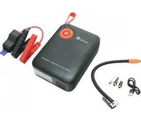 Compass AKU DIGITAL / Kompresor samochodowy i rozrusznik / power bank 7200 mAh / 600 A / USB-C
