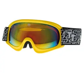 Rulyt TT-BLADE JUNIOR-8 żółty / Gogle narciarskie dziecięce / podwójne szkła / Anti-Fog / filtr S2