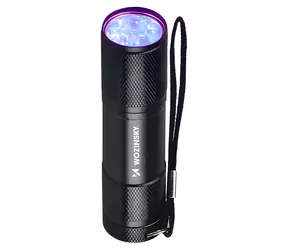 Wozinsky WLD-9L czarna / latarka UV / IP65