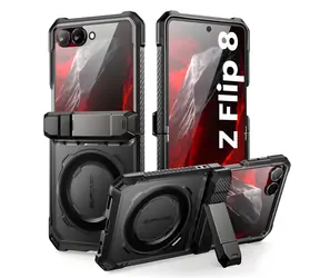 Supcase UB Grip Mag czarny / Etui ochronne / do Samsung Galaxy Z Flip8 / MagSafe
