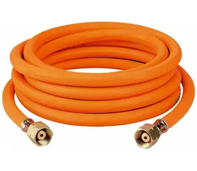 Wąż gazowy Meva z przyłączami 2x G3/8" L / Wąż / 2m