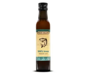 Olej rybny Fresh Valley z łososiem 250 ml / Suplement diety dla psów