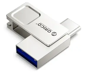 Orico U301 32GB srebrny / Pendrive / USB-A / USB-C / USB 3.2 Gen 1
