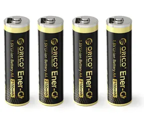 Orico Ener-G EG5C czarny / Akumulator AA / USB-C / 1,5 V / 2100 mWh / 4 szt.