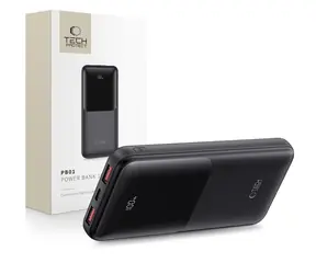 Tech-Protect PB01 czarny / Powerbank / 10000 mAh / 22,5 W