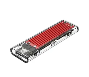 Orico TCM2-C3 czerwony / Pudełko na dysk SSD M.2 NVMe / USB-C / 10 Gbit/s