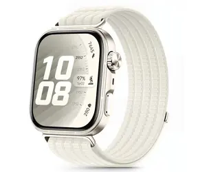 Pasek nylonowy Tech-Protect biały / Pasek / Huawei Watch Fit 3/4/4 Pro/5/5 Pro / nylonowy