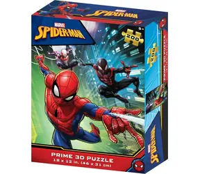Prime Puzzle 3D Spiderman 3D / 200 elementów / efekt 3D / 31 x 46 cm