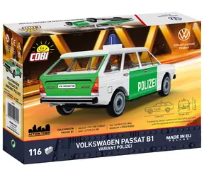 Cobi 24645 Volkswagen Passat B1 Variant Police Kit / 1:35 / 116 elementów