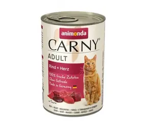 Animonda Karma w puszce dla dorosłych kotów, serce wołowe / Dla kotów / 400 g