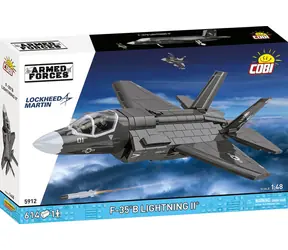 Cobi 5912 F-35B LIGHTNING II Kit / 1:48 / 614 elementów / 1 figurka