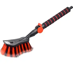 Szczotka do mycia przepływowego Compass z zaworem sterującym / Szczotka / zawór sterujący / 50 cm / plastik