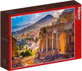 ALIPSON Puzzle Amfiteatr w Taorminie / 1000 elementów / 69 x 47,8 cm