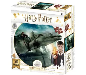 Prime Puzzle 3D Harry Potter: Ucieczka z banku Gringotta 3D XL / 300 elementów / 61 × 46 cm