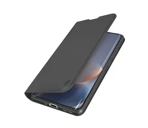 SBS Book Wallet Gładki czarny / Etui / Klapka / Motorola Edge 60 Fusion