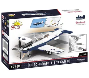 Zestaw Cobi Beechcraft T-6 Texan II 26624 / Skala 1:48 / 197 elementów / Wyprodukowano w EU