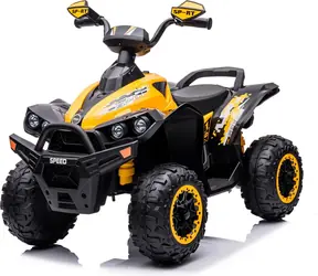 CHIPOLINO Pojazd elektryczny Quad ATV Prędkość żółty / 2x 35 W / Li- ION 10,8 V / 5 Ah / do 4,3 km/h / światła i muzyka
