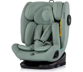 CHIPOLINO Fotelik samochodowy Techno i-Grow i-Size Matcha / 40-150 cm / Isofix 360° / 0-36 kg