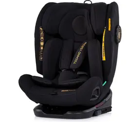 CHIPOLINO Fotelik samochodowy Techno i-Grow i-Size Noir / 40-150 cm / Isofix 360° / 0-36 kg