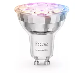 Philips Hue Essential GU10 4,7W biała / inteligentna żarówka LED / 345 lm / Bluetooth/Zigbee / 2200-6500K / ściemnialna