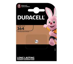 Duracell 364 / Bateria guzikowa / Tlenek srebra / SR60 / 1,5 V / 1 szt.