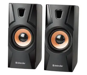 Defender Aurora S8 czarny / System głośników / 2.0 / 8 W RMS / Gniazdo 3,5 mm / Zasilanie USB
