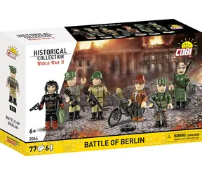 Zestaw konstrukcyjny Cobi 2064 Bitwa o Berlin 1945 / 77 elementów / 6 figurek / od 6 lat