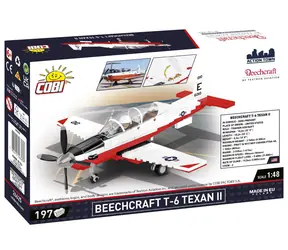 Cobi Beechcraft T-6 Texan II Kit 26625 / Skala 1:48 / 197 elementów / Obrotowe śmigło