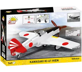 Cobi 5872 II WW Kawasaki Ki-61 Hien / 141 kostek / 1:48 / od 6 lat