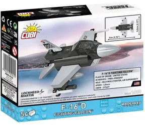 Cobi 5941 Siły Zbrojne F-16D Fighting Falcon (USA) / 1:300 / 54 kostki