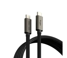 Ringke USB-C - USB-C 100 cm czarny / Kabel USB-C / USB 3.2 Gen / PD 240 W