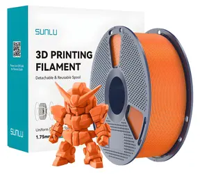 Sunlu Filament PLA+ 2.0 słoneczna pomarańcza / filament do drukarki 3D / PLA+ 2.0 / 1,75 mm / 1 kg