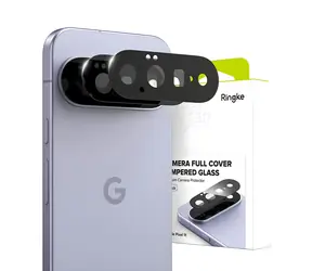 Ringke Camera Full Cover 2 szt. czarny / Szkło ochronne na aparat / Google Pixel 11