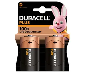 Duracell PLUS MN1300 D / Bateria / alkaliczna / 1,5 V / 2 szt.