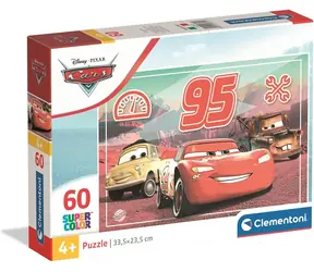 Puzzle Clementoni Auta / 60 elementów / od 4 lat