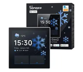 Sonoff NSPanel Pro Gen2 biały / Panel sterujący / Przekaźnik 2-kanałowy / 86 mm / Typ EU