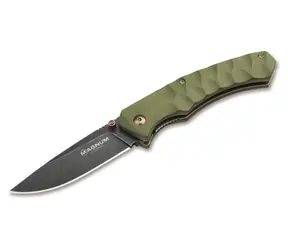 Nóż kieszonkowy Boker Iguanodon / stal 440A / rękojeść G10 / blokada Linerlock / klips