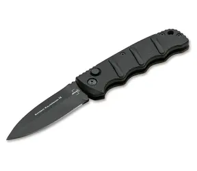 Böker AKS-74 Spearpoint D2 / Nóż kieszonkowy / automatyczne otwieranie / ostrze D2 8,5 cm / aluminiowa rękojeść