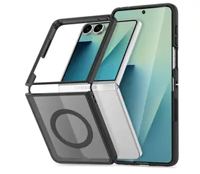 Tech-Protect Magmat matowa czerń / Tylna obudowa / Samsung Galaxy Z Flip 8 / MagSafe