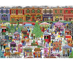 ALIPSON Puzzle Kris Kringle Market / 1000 elementów / 69 x 47,8 cm